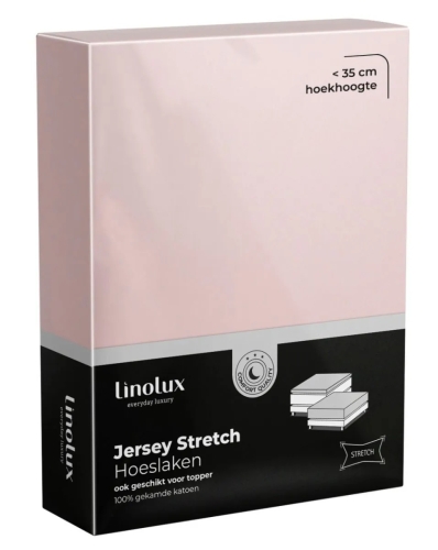 Linolux jersey hoeslaken blossom
