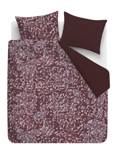 Beddinghouse dekbedovertrek Daya dark red 